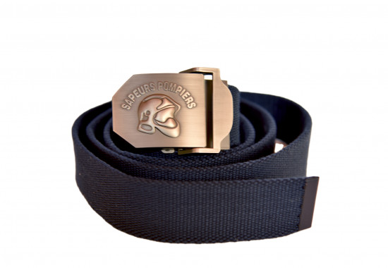 ceinture coton boucle acier