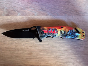couteau manche 3D