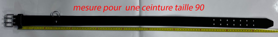 Ceinture cuir