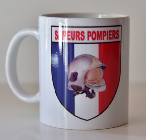 Mug bleu blanc rouge