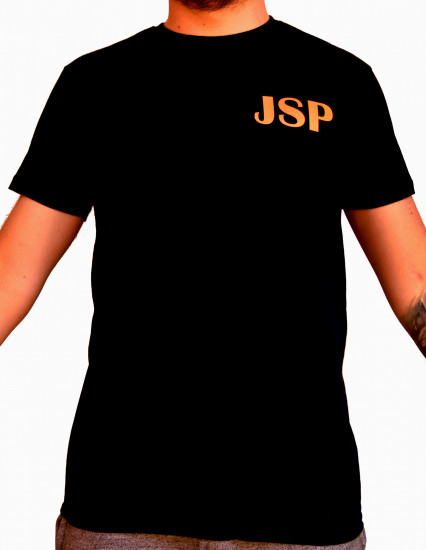 T-shirt casque jsp orange fluo