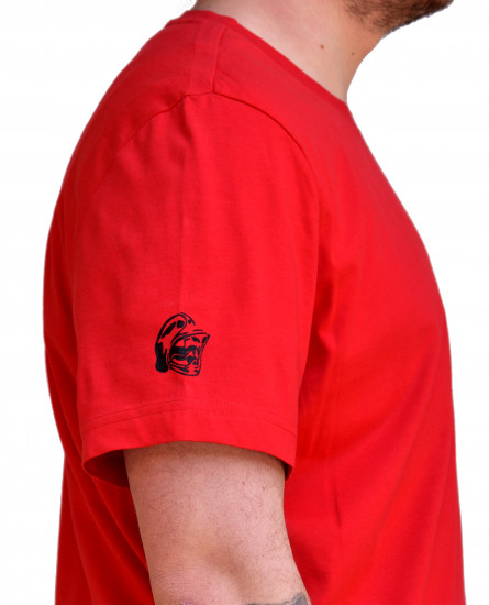T-shirt rouge signature Sapeurs Pompiers