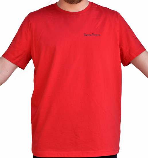 T-shirt rouge signature Sapeurs Pompiers