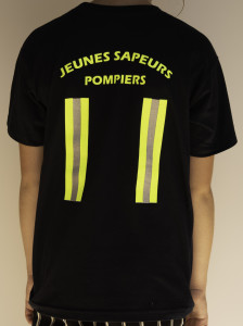 T-shirt JSP bande fluo